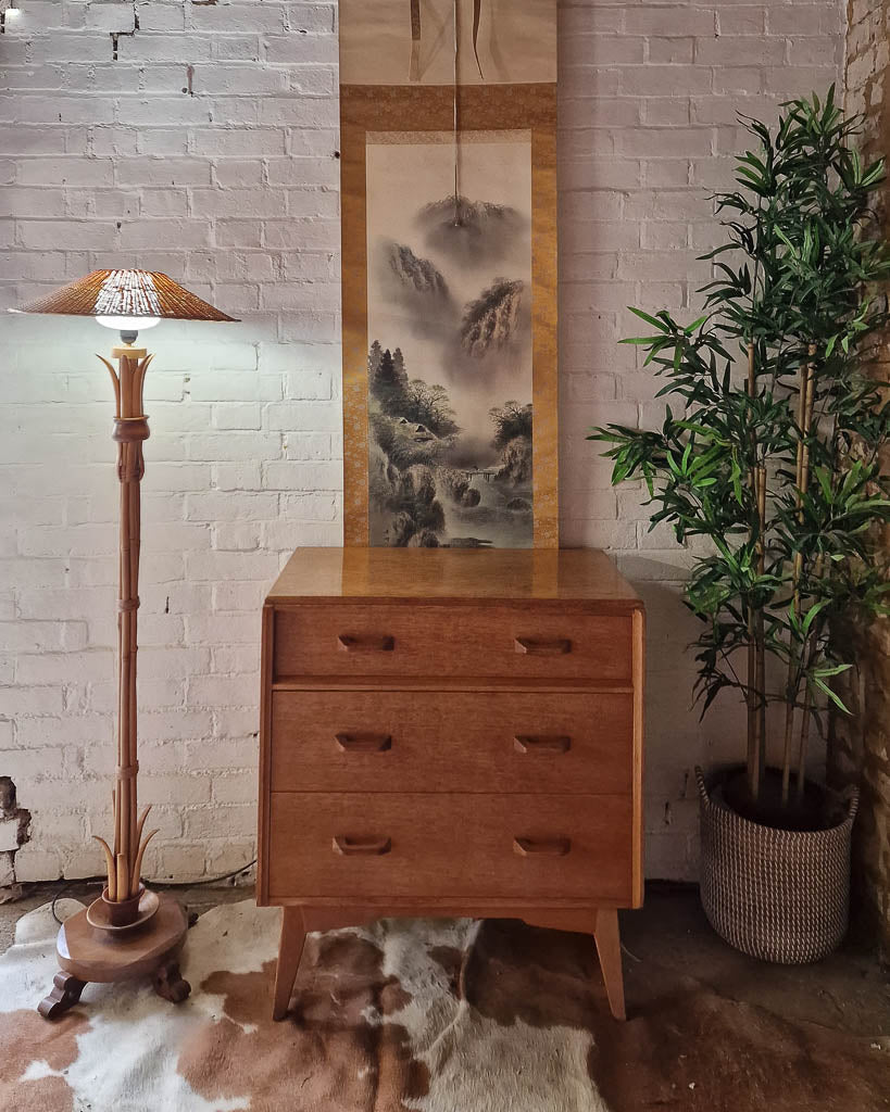 Mid Century G Plan Medium Oak Chest of Drawers