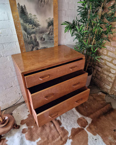 Mid Century G Plan Medium Oak Chest of Drawers