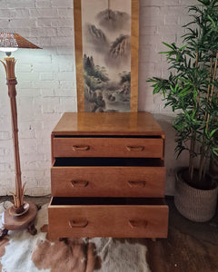 Mid Century G Plan Medium Oak Chest of Drawers