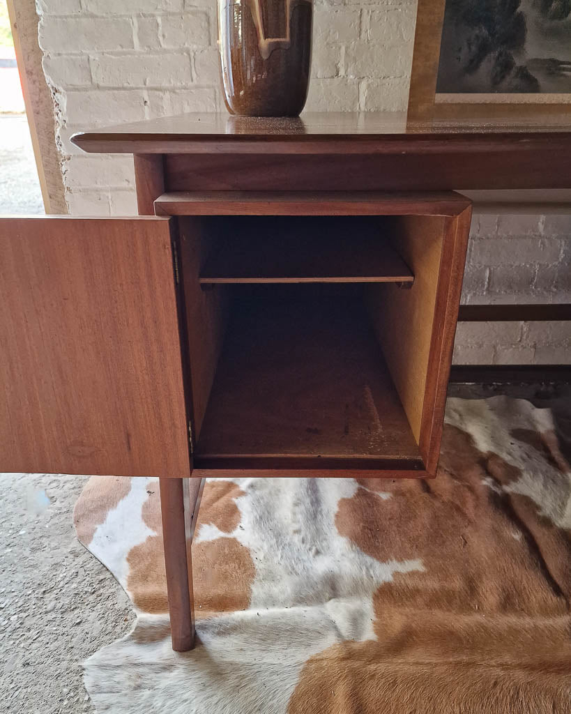 Mid Century Large Teak Executive Desk