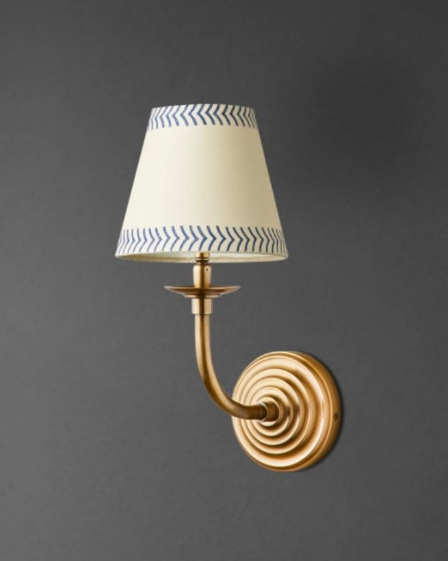 Pringle Brass Wall Light