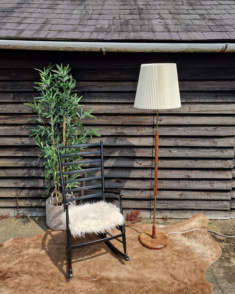 Mid Century Standard Floor Lamp inc. Shade