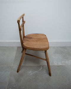 Vintage Double School Desk & Chairs